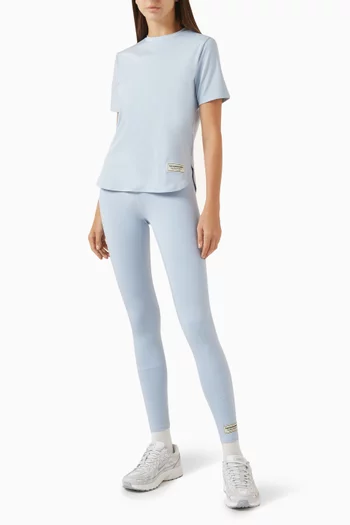 Curved Hem T-shirt in Recycled Softskin