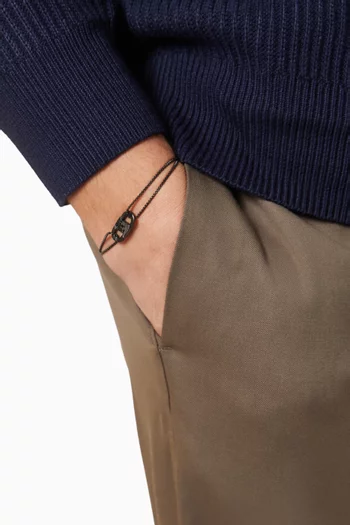 سوار بحلية مرصعة بالكريستال