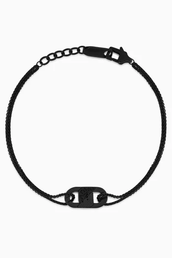 سوار بحلية مرصعة بالكريستال