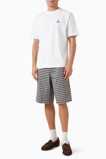 Plaid Bermuda Shorts