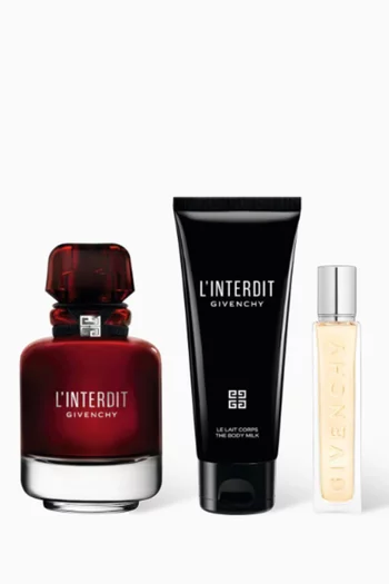 مجموعة هدايا ماء عطر لانتيردي روج