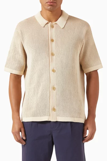 Plated Shirt in Cotton