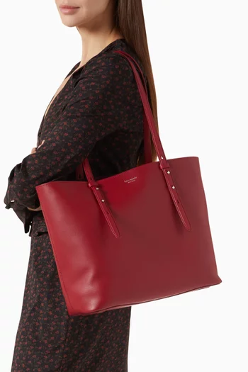 Do It All Large Tote in Leather