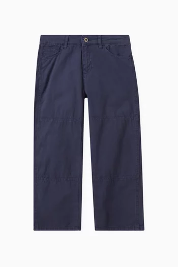 Double Knee Pants in Denim