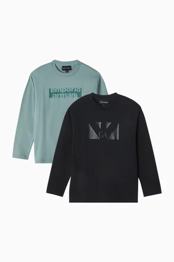 EA Logo T-Shirt, Set of 2