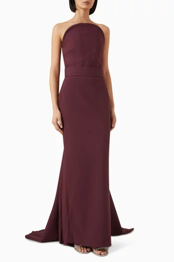 فستان سيترا بلا حمالات