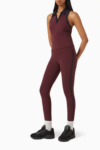 Austin Airweight Crop Polo Top