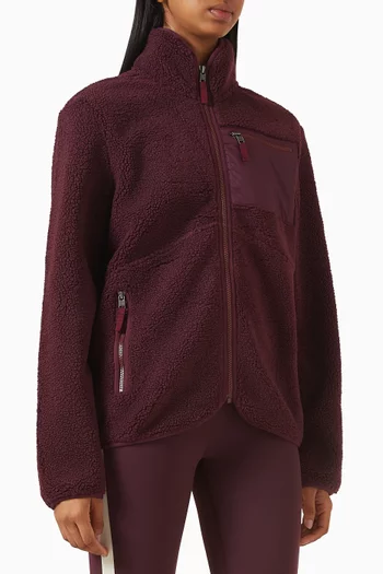 Harris Jacket in Sherpa Fleece