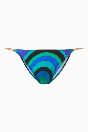 Iride-print Bikini Briefs