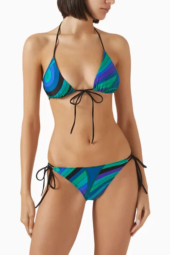 Iride-print Bikini Briefs