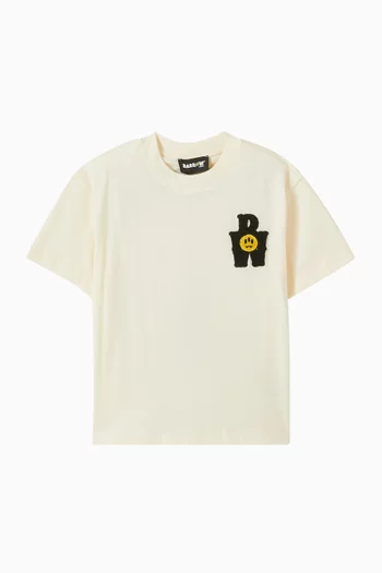 Bear Baseball T-shirt in Cotton