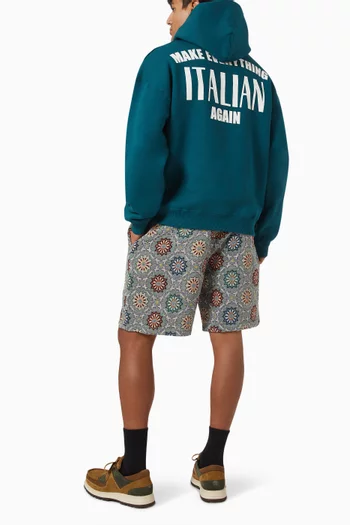 Vincenzo Hoodie in Cotton Fleece