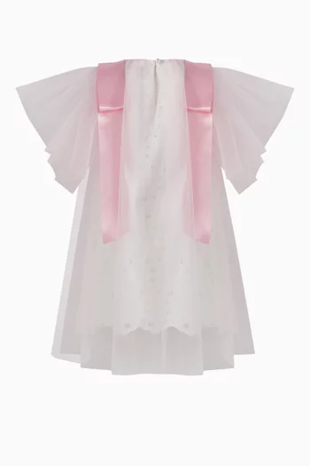 Bisma A-line Dress in Tulle