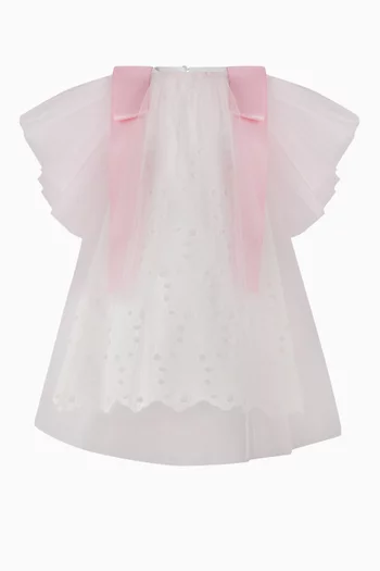 Bisma A-line Dress in Tulle