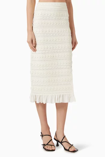 Crochet Midi Skirt