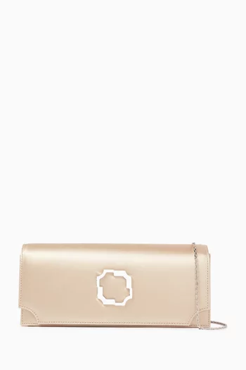 Vivien Clutch in Satin