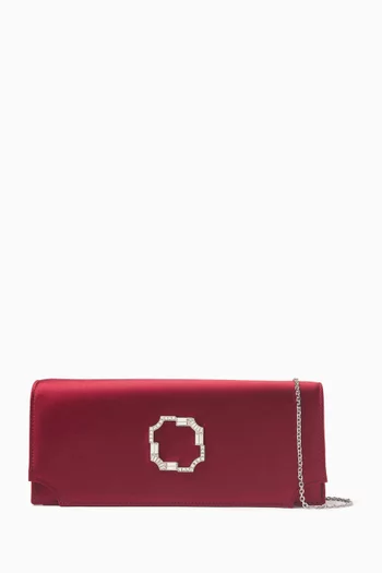 Vivien Clutch in Satin