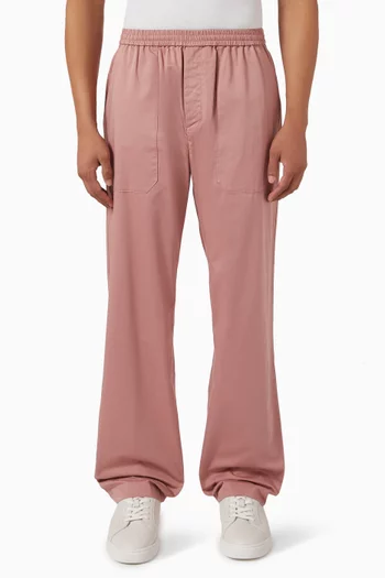 Elasticated Pants in Cotton