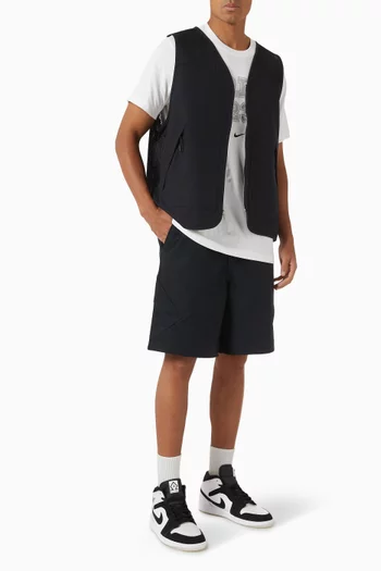 Essentials Statement Chicago Shorts in Cotton
