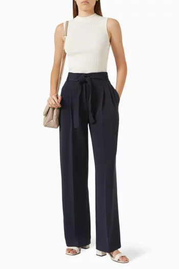 Tapiana Relaxed-fit Pants in Crepe