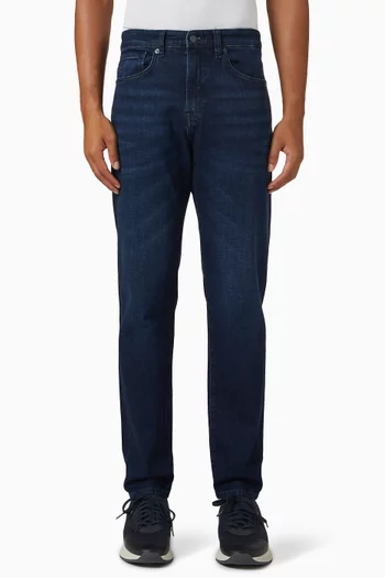 Tapered-fit Jeans in Comfort-stretch Denim