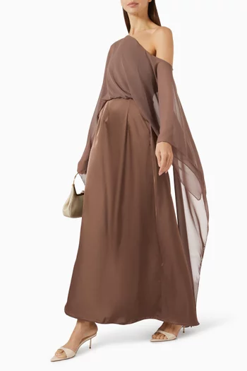 Asymmetrical Maxi Dress