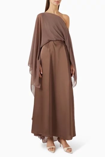 Asymmetrical Maxi Dress