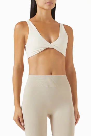Dayflex Twist-front Sports Bra