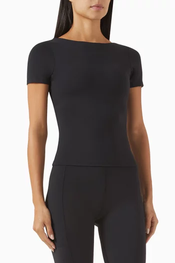 DayFlex Built-in Support Twist-back T-shirt