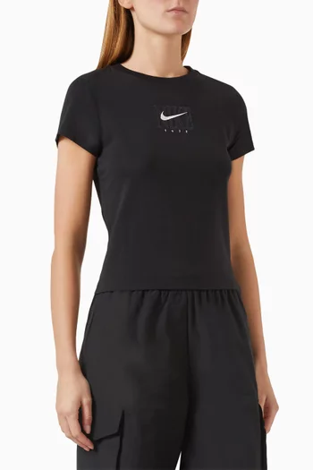 Logo Slim-fit T-shirt in Jersey