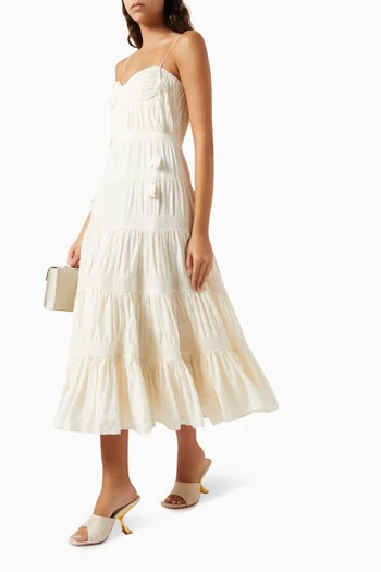 Gienna Dress in Cotton Blend
