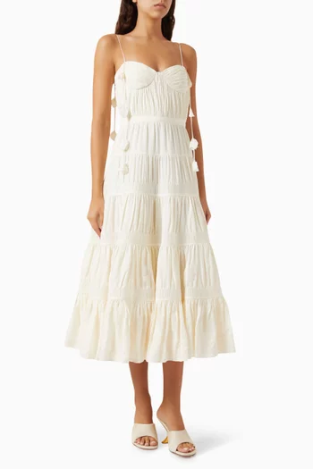 Gienna Dress in Cotton Blend