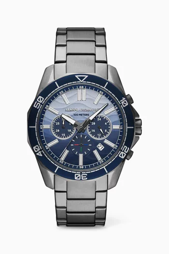Spencer Chronograph Watch, 44mm