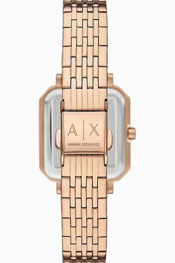 Leila Quartz Watch, 27 x 26mm