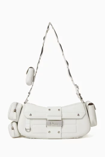 2000s Columbus Shoulder Bag in Leather