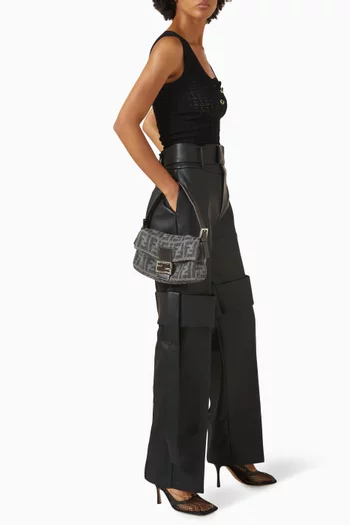2000s Baguette Shoulder Bag in Zucca Cashmere