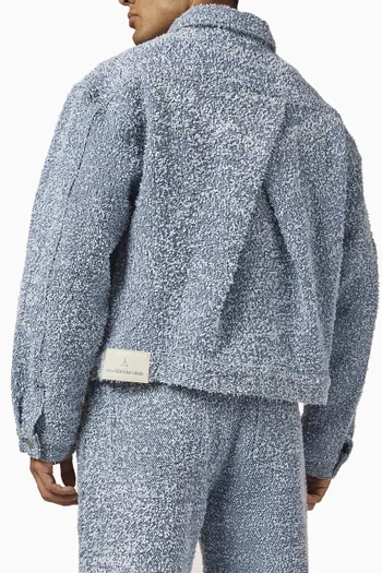 Carpenter Jacket in Bouclé Denim