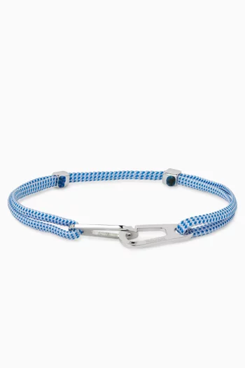 Dima Pull Bungee Bracelet in Sterling Silver