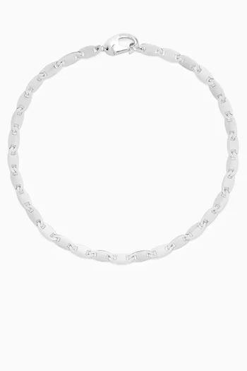 سوار فيسبر بسلسلة فضة إسترلينية