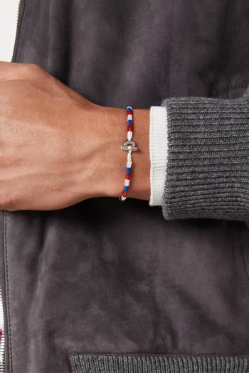 Kai Beaded Bracelet in Sterling Silver