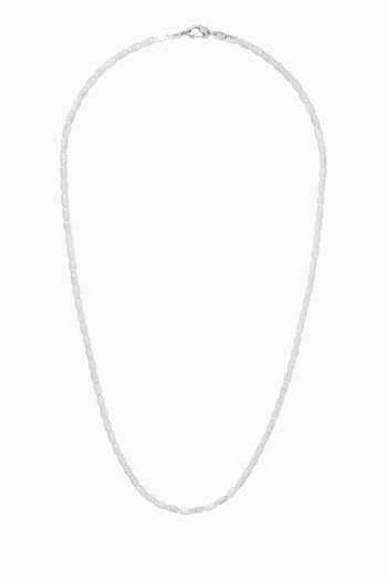Vesper Chain Necklace in Sterling Silver