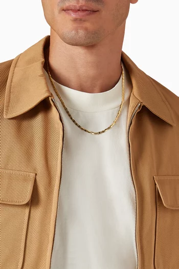 Vesper Chain Necklace in 14kt Gold Vermeil