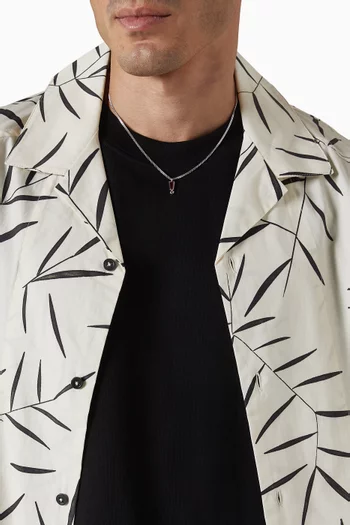Exclamation Point Necklace in Sterling Silver