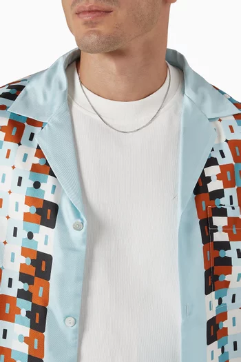 Cuban Chain Necklace in Sterling Silver