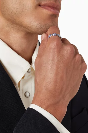 Eye Ring in Sterling Silver