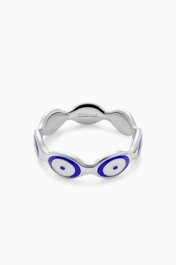 Eye Ring in Sterling Silver