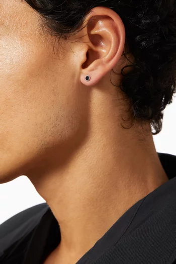 Osiris Stud Single Earring in Sterling Silver