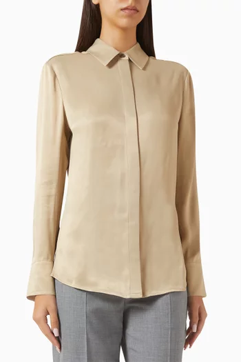 Beruta Shirt in Satin