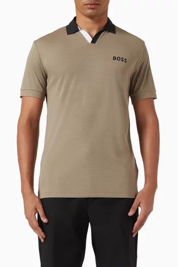 Active Slim-fit Polo Shirt in Ripstop