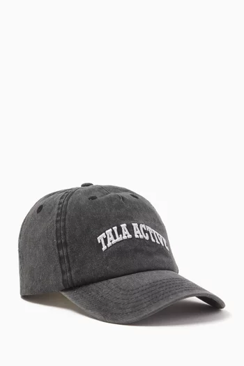 Active Embroidered Cap in Cotton